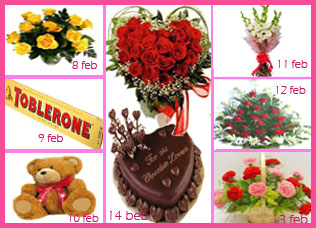 7 Days Valentine's Day Gifts
