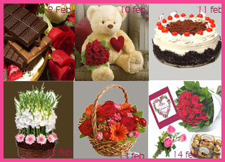 Chocolate Day to Valentine Day Gifts