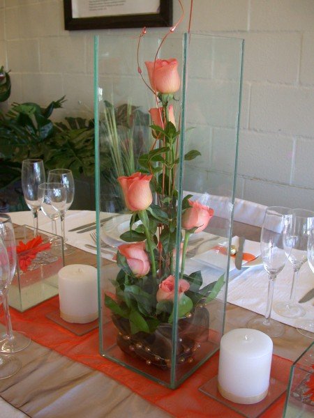 Under Vase Arrangement