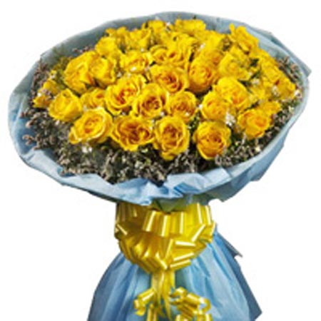 30 Yellow Roses Bunch