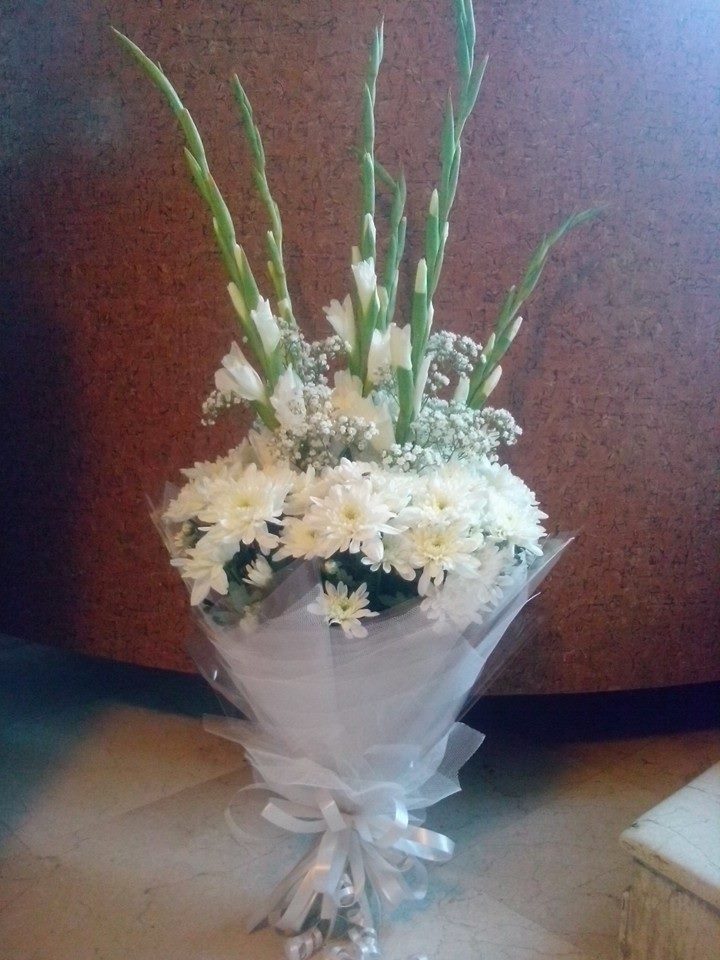 White Flowers Bunch
