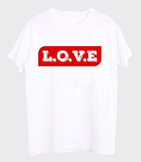 Love White T Shirt