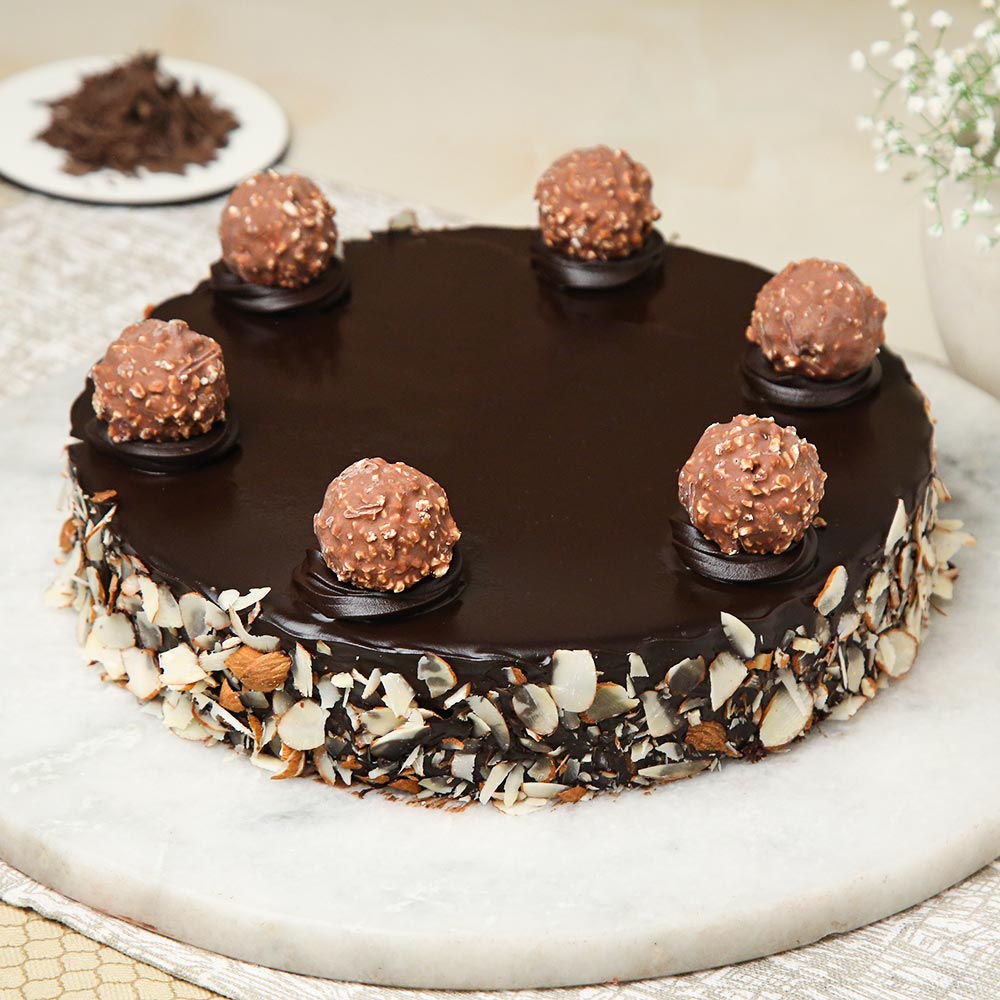  Ferrero Rocher Chocolate Cake