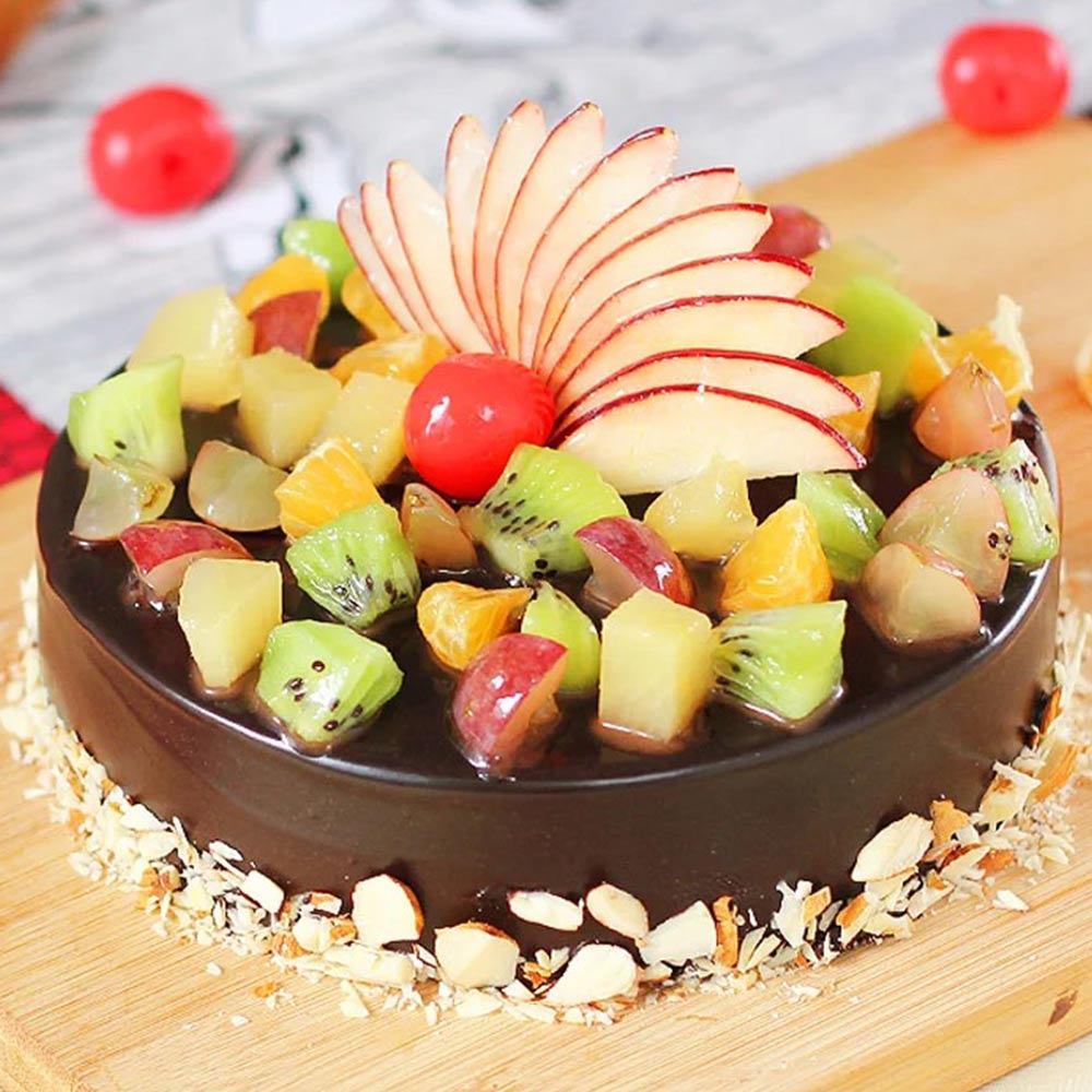 Chocolate Fruit Cake