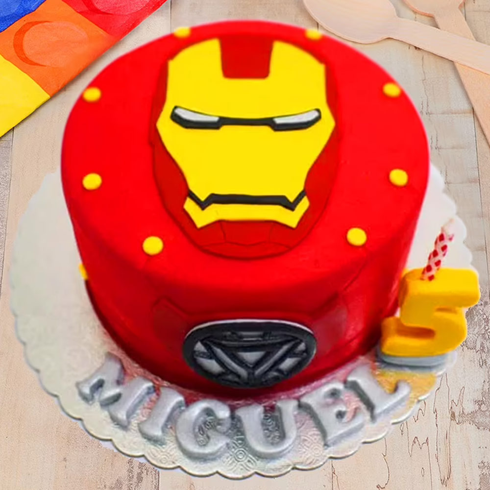2 Kg Iron Man Cake